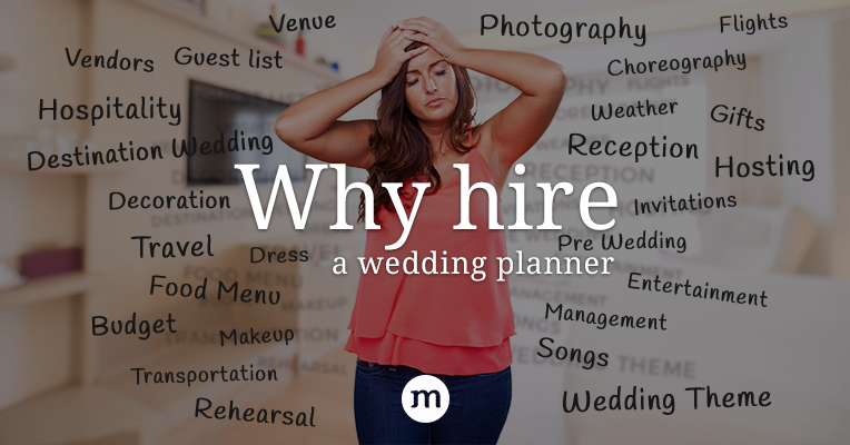 Benefits of hiring a wedding planner