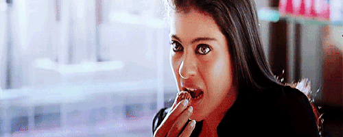 chocolate eating girl