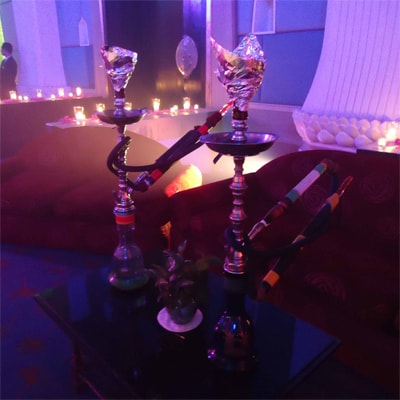 hookah at singing program