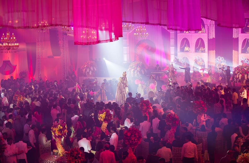 wedding hall decoration